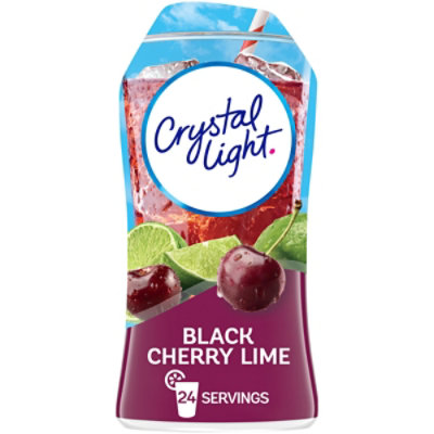 Crystal Light Liquid Drink Mix Black Cherry Lime - 1.62 Fl. Oz.