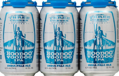Three Creeks Hoodoo Voodoo Ipa In Cans - 6-12 Fl. Oz. - Image 2