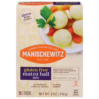 Manischewitz Matzo Ball Mix Gluten Free - 5 Oz - Image 3