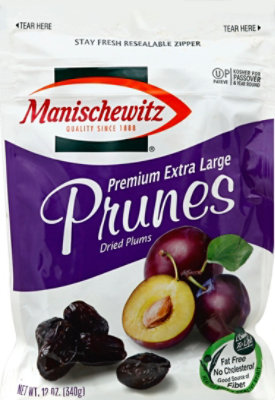 Manischewitz Prunes Dried Plums Premium Extra Large - 12 Oz - Image 2