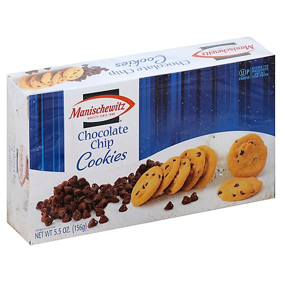 Manischewitz Cookie Chocolate Chip - 5.5 Oz