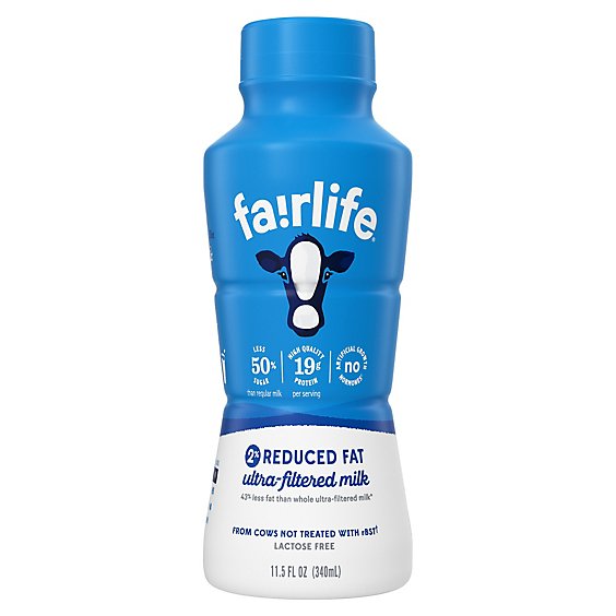 fairlife Milk Ultra Filtered Reduced Fat 2% - 11.5 Fl. Oz.