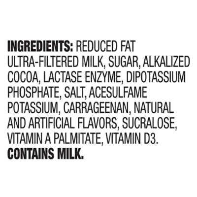 Fairlife Milk Ultra-Filtered Reduced Fat Chocolate 2% - 11.5 Fl. Oz. - Image 5
