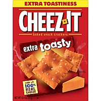 Cheez-It Cheese Crackers Baked Snack Extra Toasty - 12.4 Oz - Image 6