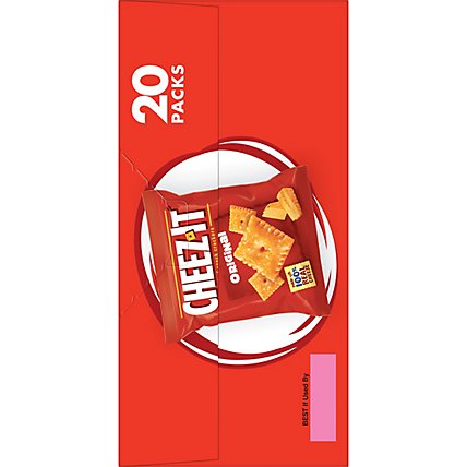 Cheez-It Baked Snack Original Cheese Crackers 20 Count - 20 Oz - Image 1
