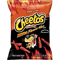Cheetos Snacks Cheese Flavored Crunchy XXTRA Flamin Hot - 2.25 Oz - Image 2