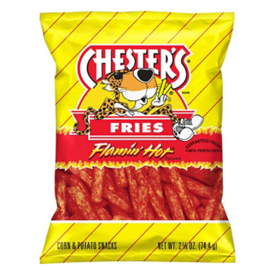 CHESTERS Fries Flamin Hot Bag - 5.25 Oz - Safeway