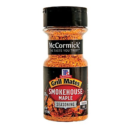 McCormick Grill Mates Smokehouse Maple Seasoning - 3.5 Oz - Image 1