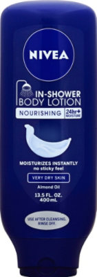 NIVEA Body Lotion In Shower Nourishing - 13.5 Fl. Oz. - Image 2