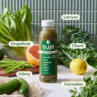 Suja Organic Uber Greens Cold Pressed Juice Drink - 12 Fl. Oz. - Image 2
