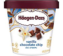 Haagen-Dazs Vanilla Chocolate Chip Ice Cream - 14 Fl. Oz.