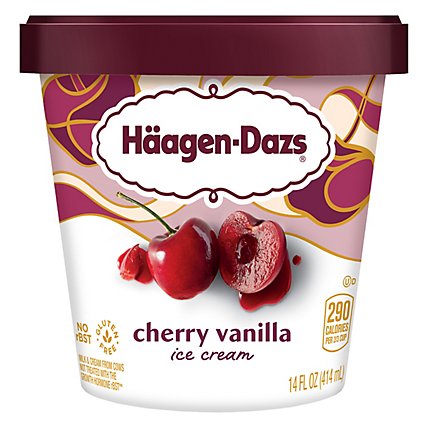 Haagen-Dazs Cherry Vanilla Ice Cream - 14 Fl. Oz. - Image 2