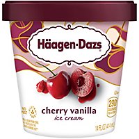 Haagen-Dazs Cherry Vanilla Ice Cream - 14 Fl. Oz. - Image 1