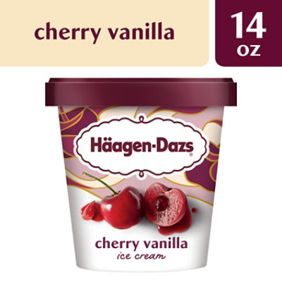 Haagen-Dazs Cherry Vanilla Ice Cream - 14 Oz - Image 3