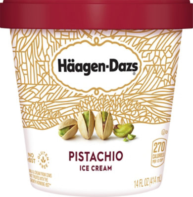 Haagen-Dazs Pistachio Ice Cream - 14 Oz - Image 1