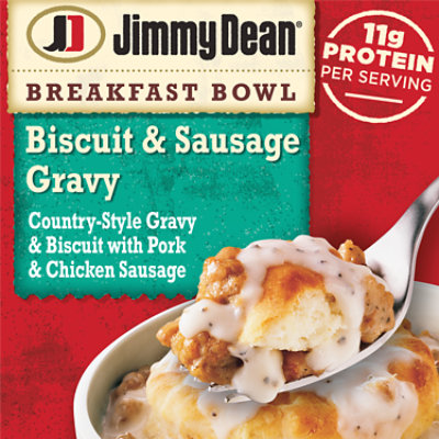 Jimmy Dean Biscuit & Sausage Gravy Breakfast Bowl - 9 Oz - Image 1