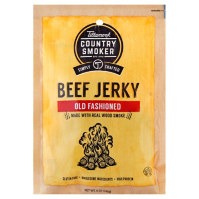 Tillamook Country Smoker Simply Crafted Beef Jerky Old Fashioned - 5 Oz