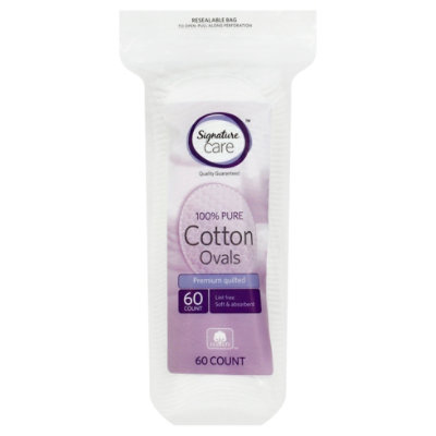 one+other Extra Large Premium Cotton Ovals, 80CT