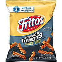 Fritos Flavor Twists Corn Snacks Honey BBQ - 4.25 Oz - Image 2