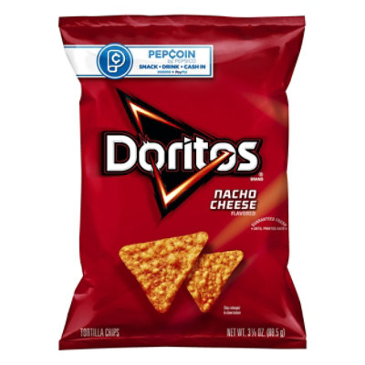 Doritos Tortilla Chips Nacho Cheese - 3.12 Oz