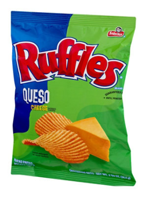 Ruffles Potato Chips Queso Cheese - 2.62 Oz - Image 4