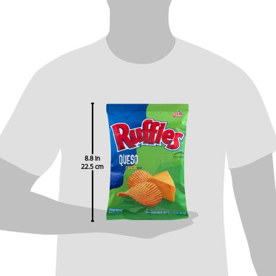 Ruffles Potato Chips Queso Cheese - 2.62 Oz - Image 5