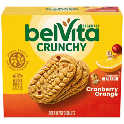 Belvita Cranberry Orange Breakfast Bars Biscuits