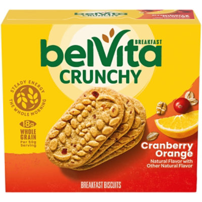 belVita Breakfast Biscuits Cranberry Orange - 5-1.76 Oz