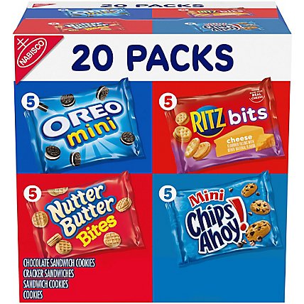 NABISCO Cookies and Crackers Variety Pack Classic Mix - 20 Count - Image 2