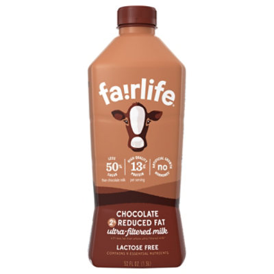 Fairlife Milk Ultra-Filtered Reduced Fat Chocolate 2% - 52 Fl. Oz. - Image 4