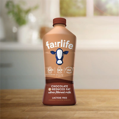 Fairlife Milk Ultra-Filtered Reduced Fat Chocolate 2% - 52 Fl. Oz ...