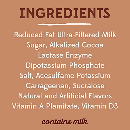 Fairlife Milk Ultra-Filtered Reduced Fat Chocolate 2% - 52 Fl. Oz. - Image 5