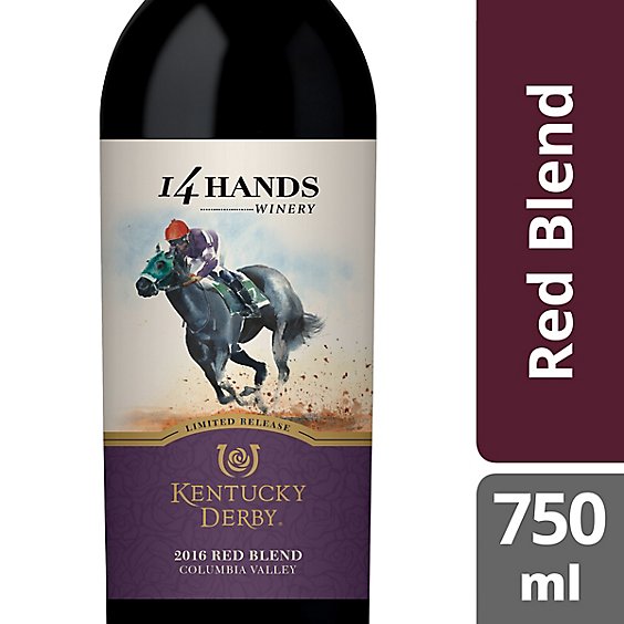 14 Hands Winery Wine Kentucky Derby Red Blend - 750 Ml