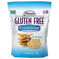 Milton's Craft Bakers Everything Gluten Free Crackers - 4.5 Oz - Image 1