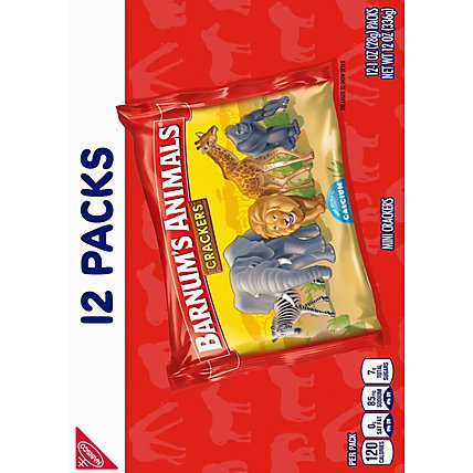 BARNUM'S Original Animal Crackers Snack Packs - 12-1 Oz - Image 6