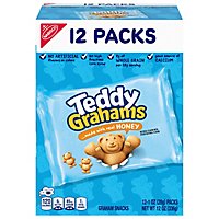 Teddy Grahams Honey Graham Crackers Snack Packs - 12-1 Oz - Image 5