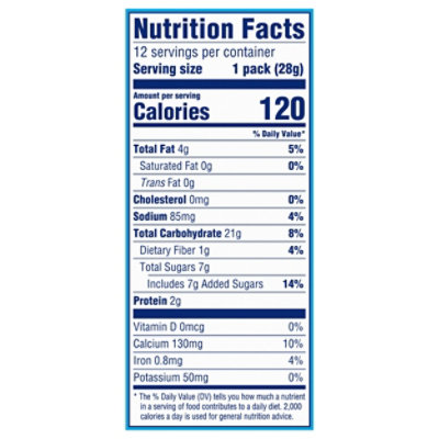 Teddy Grahams Honey Graham Crackers Snack Packs - 12-1 Oz - Image 3