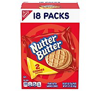 Nutter Butter Cookies Sandwich Peanut Butter - 18-0.875 Oz