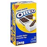 Handi-Snacks OREO Dip Sticks Cookie N Creme Snack Packs - 15-1 Oz - Image 1