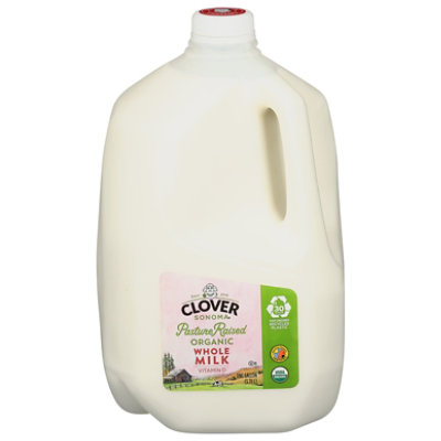 Clover Organic Whole Milk - Gallon - Image 2