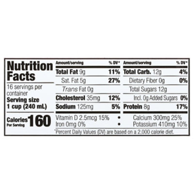 Clover Organic Whole Milk - Gallon - Image 3