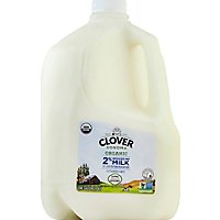 Clover Organic Milk Reduced Fat 2% - Gallon - Image 2