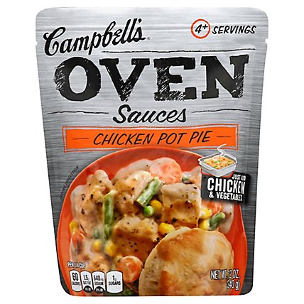 Campbells Sauces Oven Chicken Pot Pie Pouch - 12 Oz - Image 1