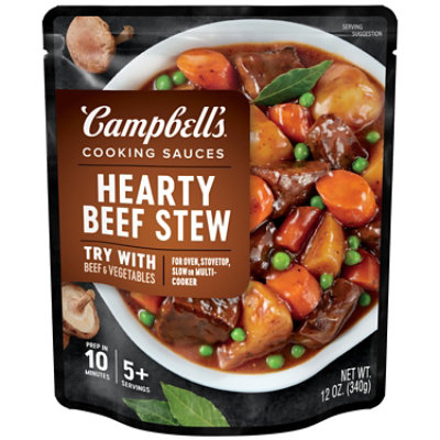 Campbell's Cooking Sauces Beef Stew Sauce - 12 Oz - Image 1