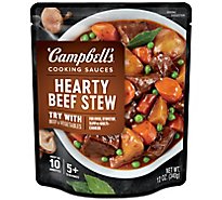 Campbells Sauces Slow Cooker Beef Stew Pouch - 12 Oz