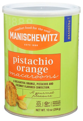 Manischewitz Macaroons Pistachio Orange - 10 Oz - Image 4