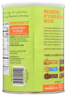 Manischewitz Macaroons Pistachio Orange - 10 Oz - Image 2