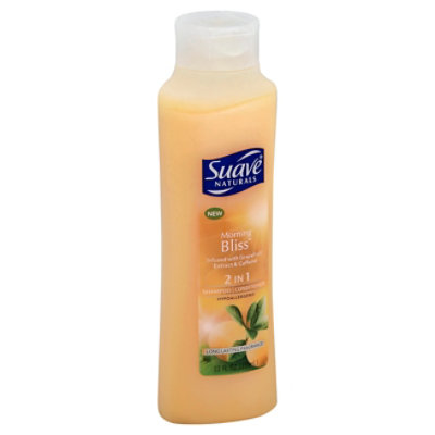 Suave Naturals Shampoo & Conditioner 2 In 1 Morning Bliss - 12 Fl. Oz.