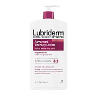 Lubriderm Lotion Advanced Therapy Extra Dry Skin - 24 Fl. Oz. - Image 2