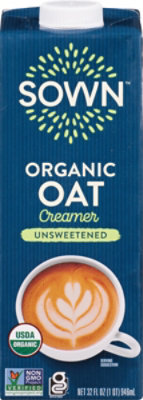 Sown Oat Creamer Unsweetened - 32 Fl. Oz. - Image 2